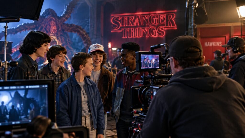 Stranger Things Behind the Scenes