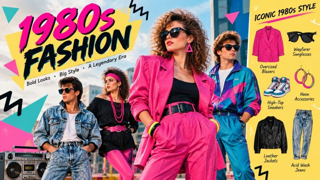 men's 1980s fashion